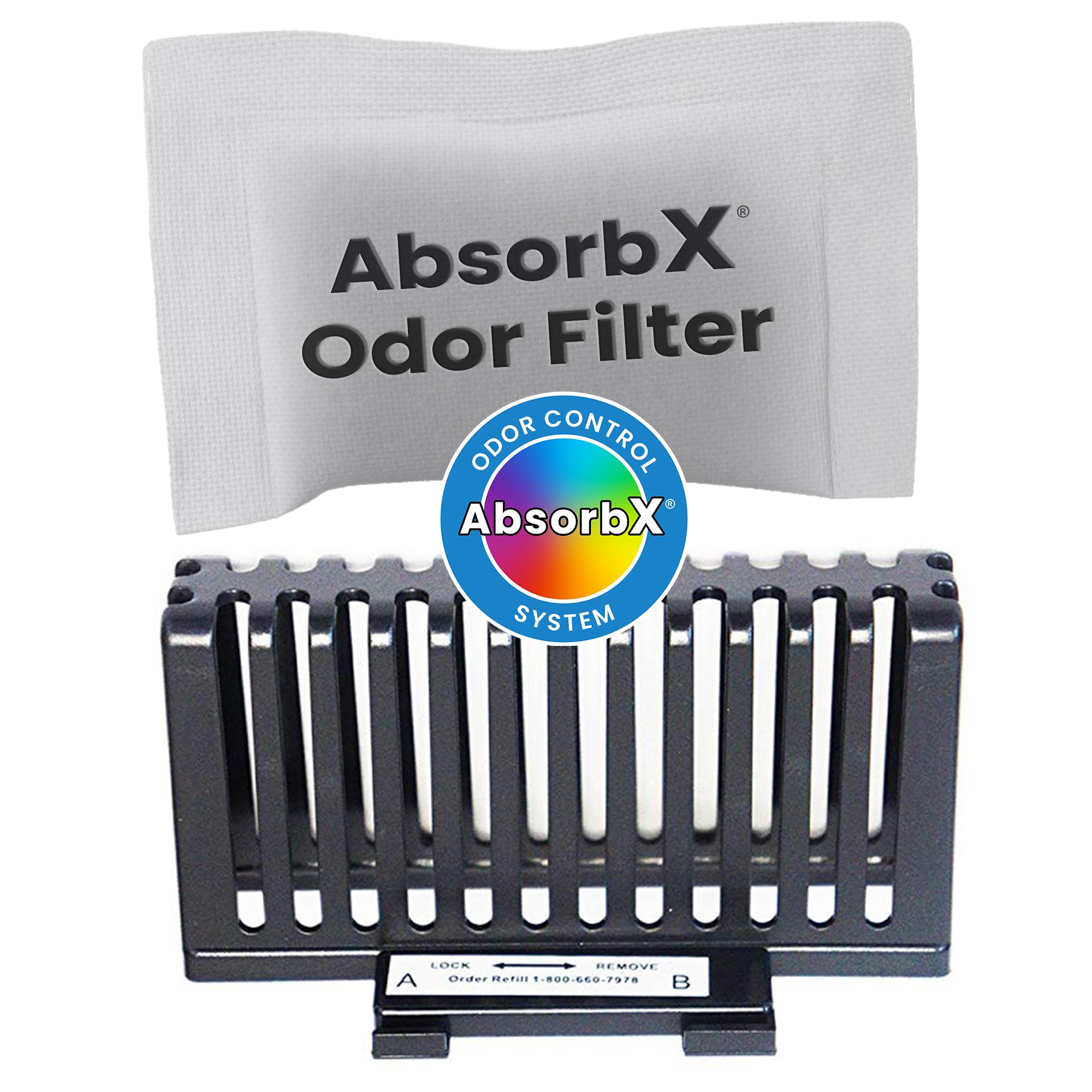 Snapklik.com : iTouchless AbsorbX Odor Filter And Compartment ...