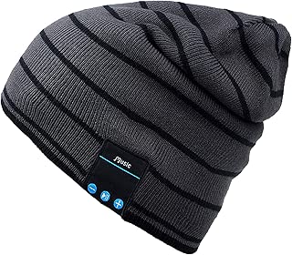 Mydeal Wireless Bluetooth Beanie Hat Music Knitted Cap with Headphone Headset Earphone Stereo Speakers and Mic Hands Free for Outdoor Sports Running Walking Jogging Skiing Snowboard - coolthings.us