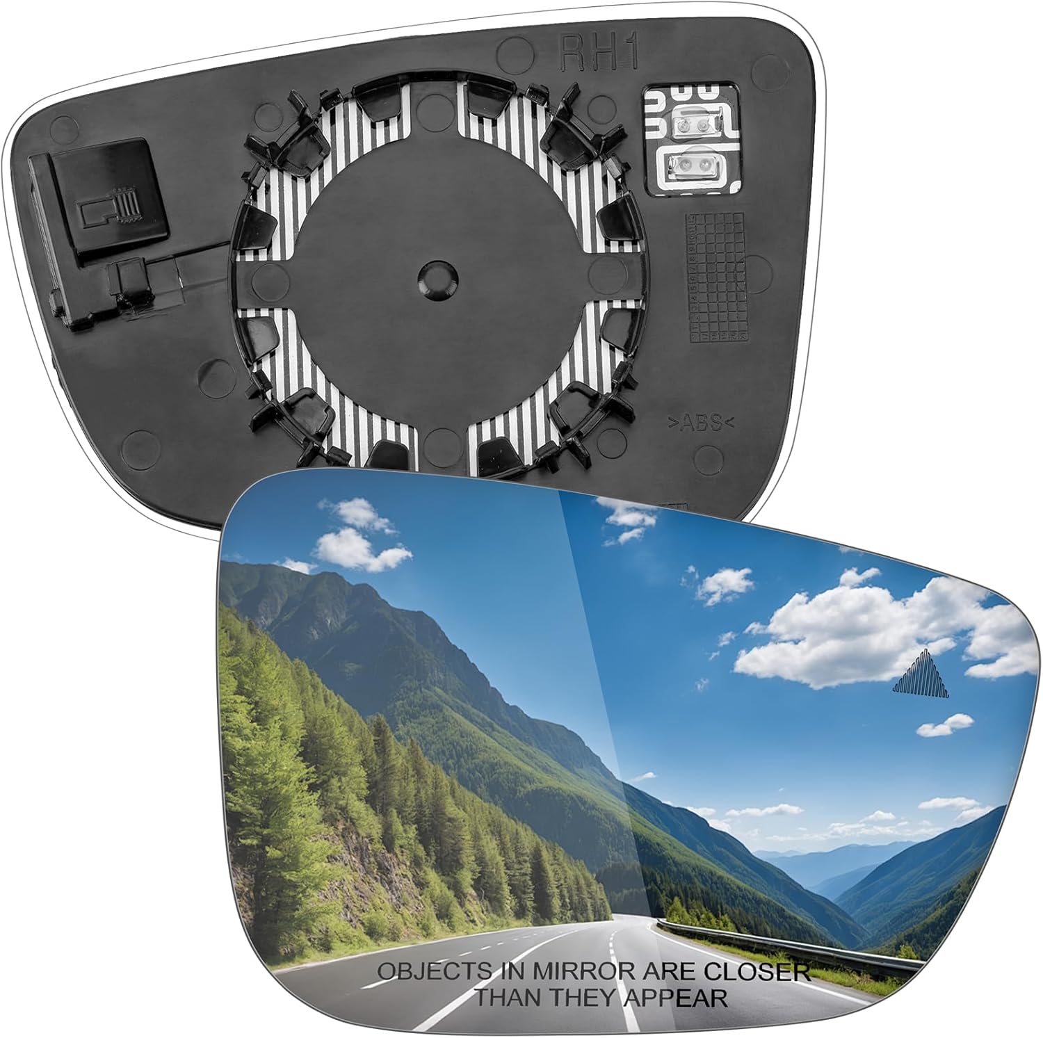 Driver Side Mirror Replacement for BMW G20 330i 2018 2019 2020 2021 2022 2023 2024 - Left Side Mirror Glass, Rear View Mirrors Glass with Power Heated & Blind Spot