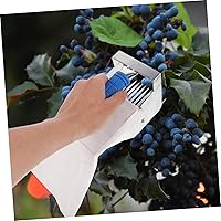 Vista 4 de Blueberry Tools Dibbler Berries Tool Rastrillo de hojas Frutas Recogedor de bayas y Rastrillo Suministros Recogedor de Fresas Mango Poste