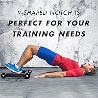 Vista 12 de Yes4All Glute Ham Glider, Exercise Wheels for Home Gym Fitness, Glute Hamstring, Booty Building