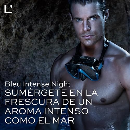 Miniatura 4 de L'Bel - Bleu Intense Night Perfume para Hombre Larga Duración 3.4 fl oz