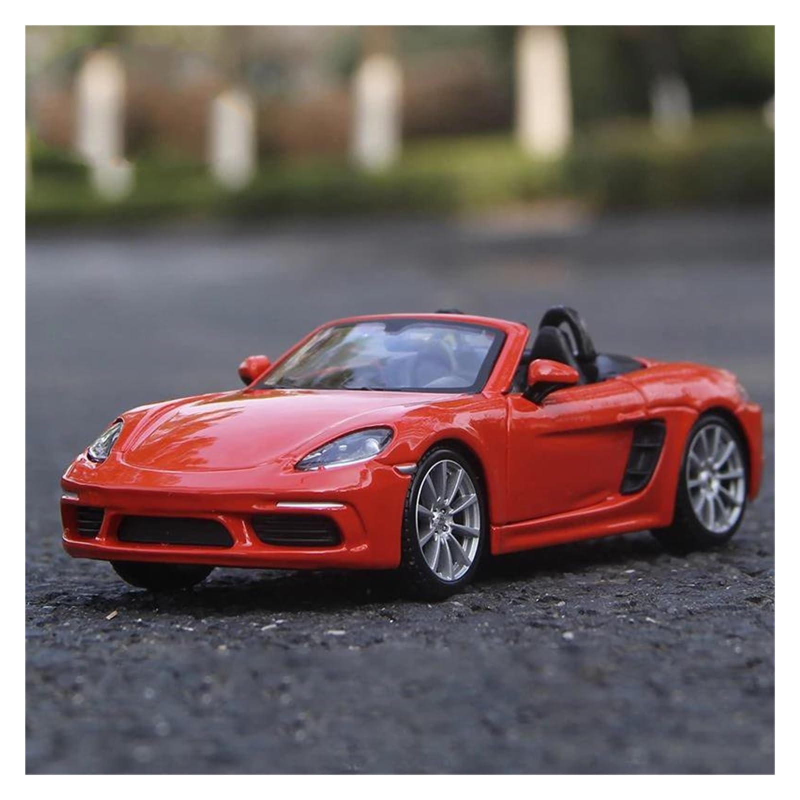UIFCOG Die Cast Collectible Car Model For Porsche 718 For BOXSTER Diecast Model Car