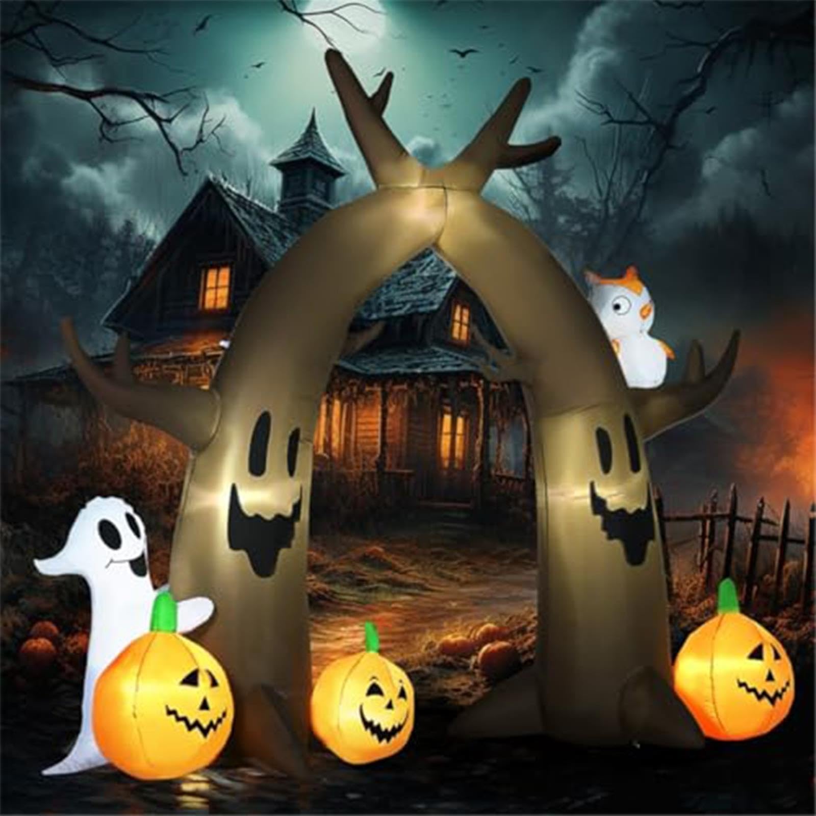 2.4M Nadmuchiwana Dekoracja Halloween Łuk Drzewa, Łuk Przejściowy