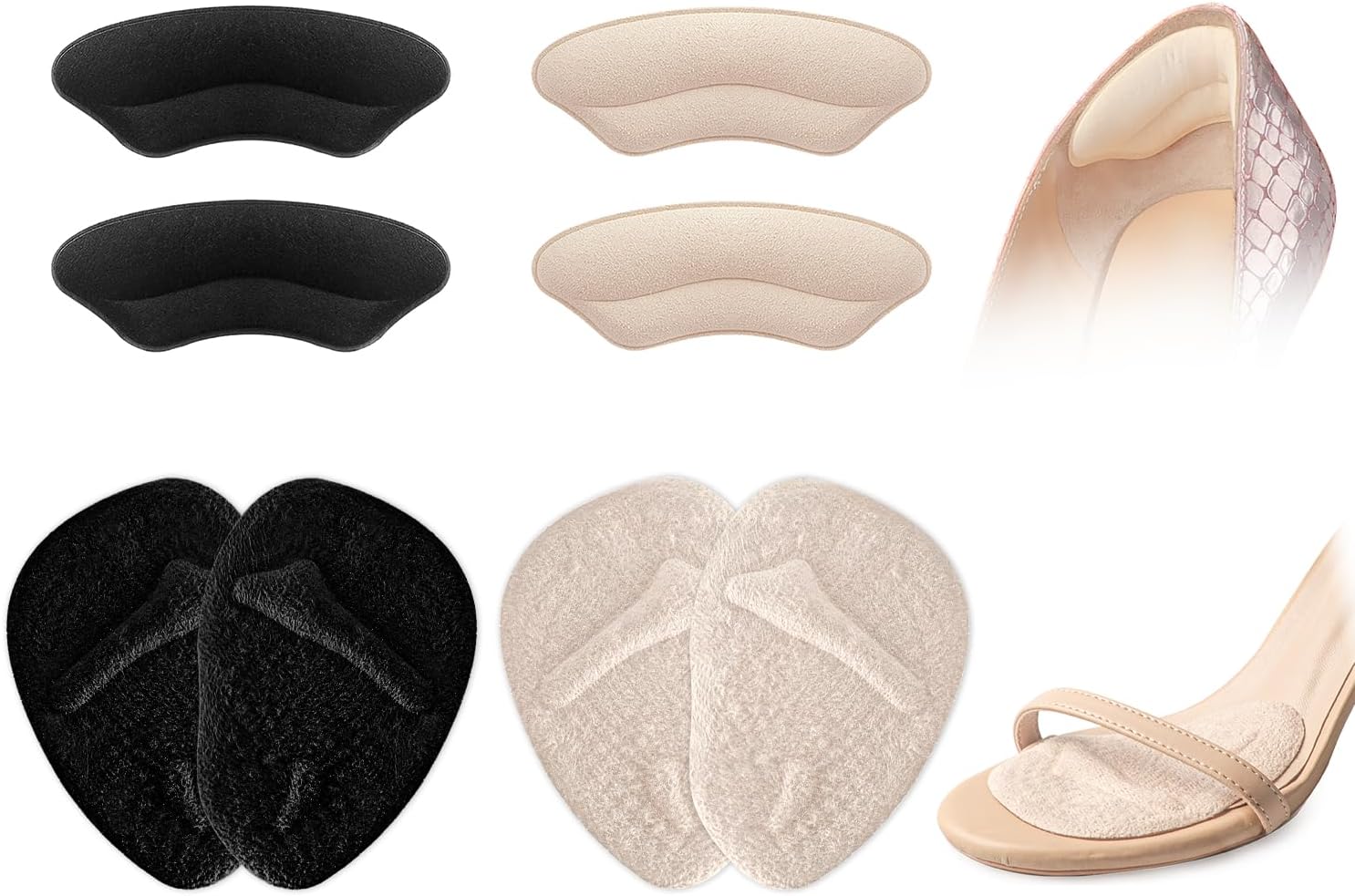 Metatarsal Pads Women, Heel Inserts for Women All Day
