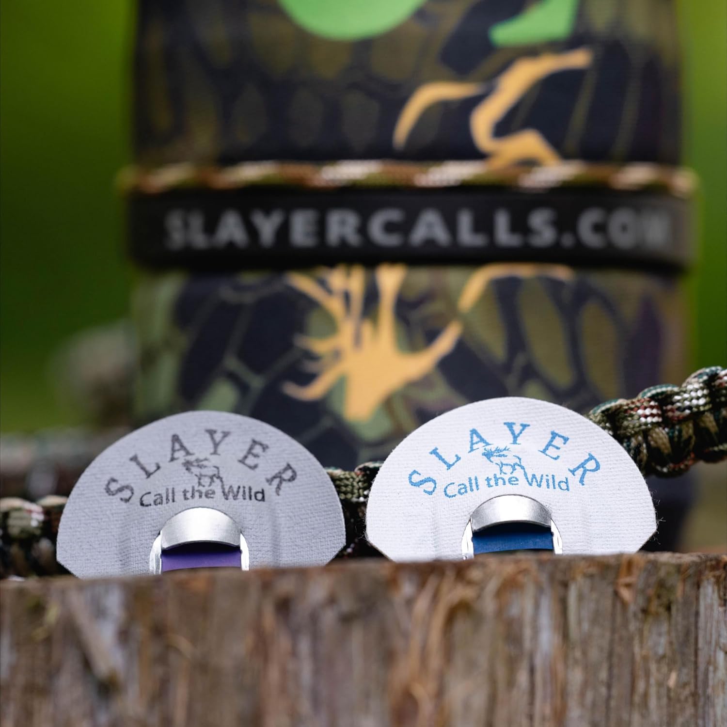 Slayer Calls Cody McCarthy Signature Elk Calling Series – ArchAngel Acrylic Bugle Tube with Clearwater Maniac & North Fork Diaphragm Reeds (.004 Latex) – Premium Elk Hunting Call Set, Made in the USA