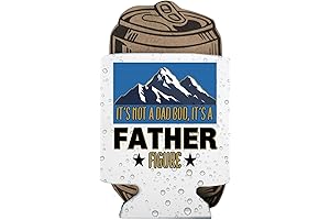 Funny Fathers Day Coozie Birthday Gift Beer Can Bottle Drink Cooler Hilarious Gag