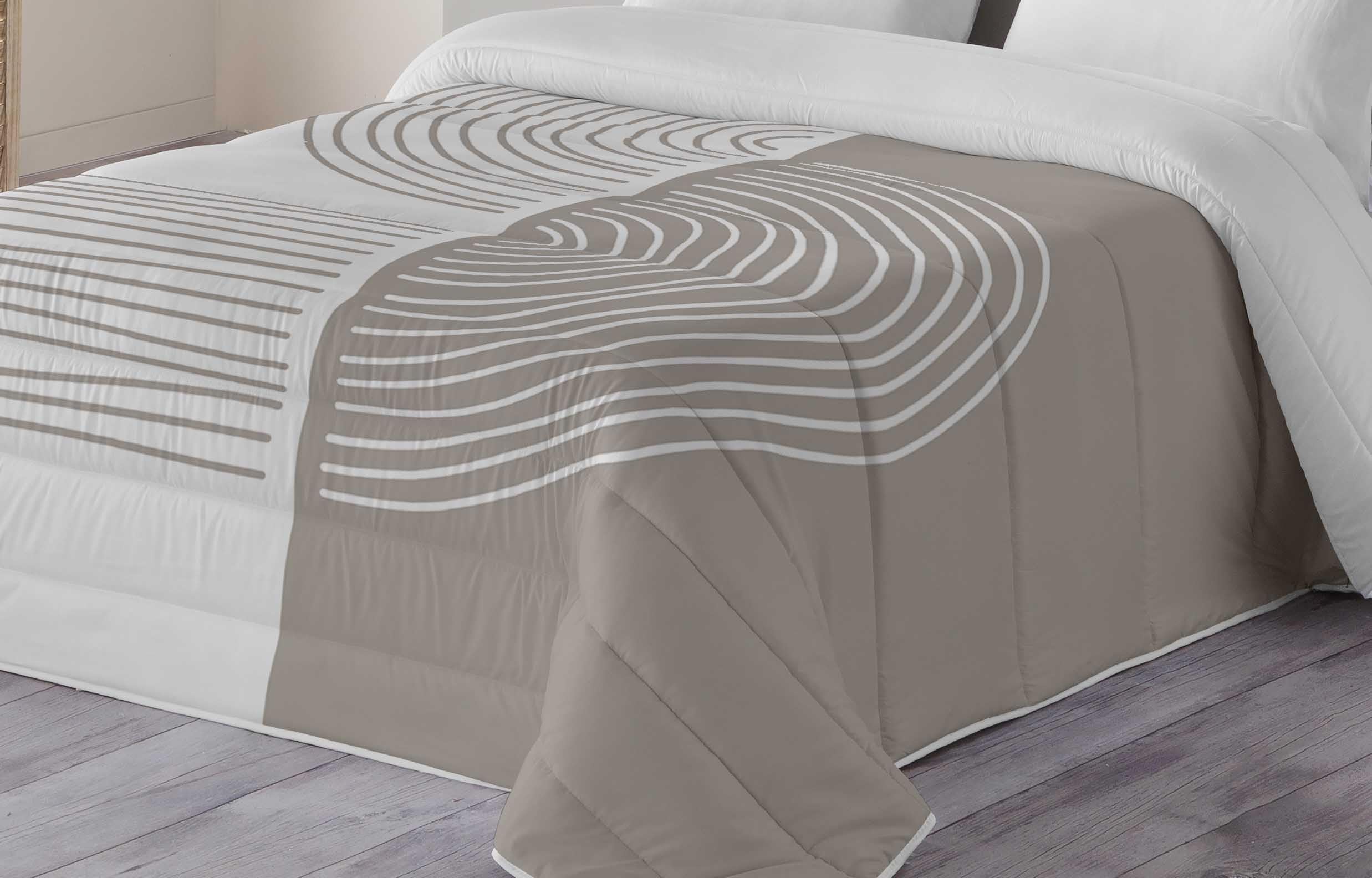 NATURALS Edredón nórdico Estampado Cama 150, edredón 300 Gramos 250x260, LINOS 1