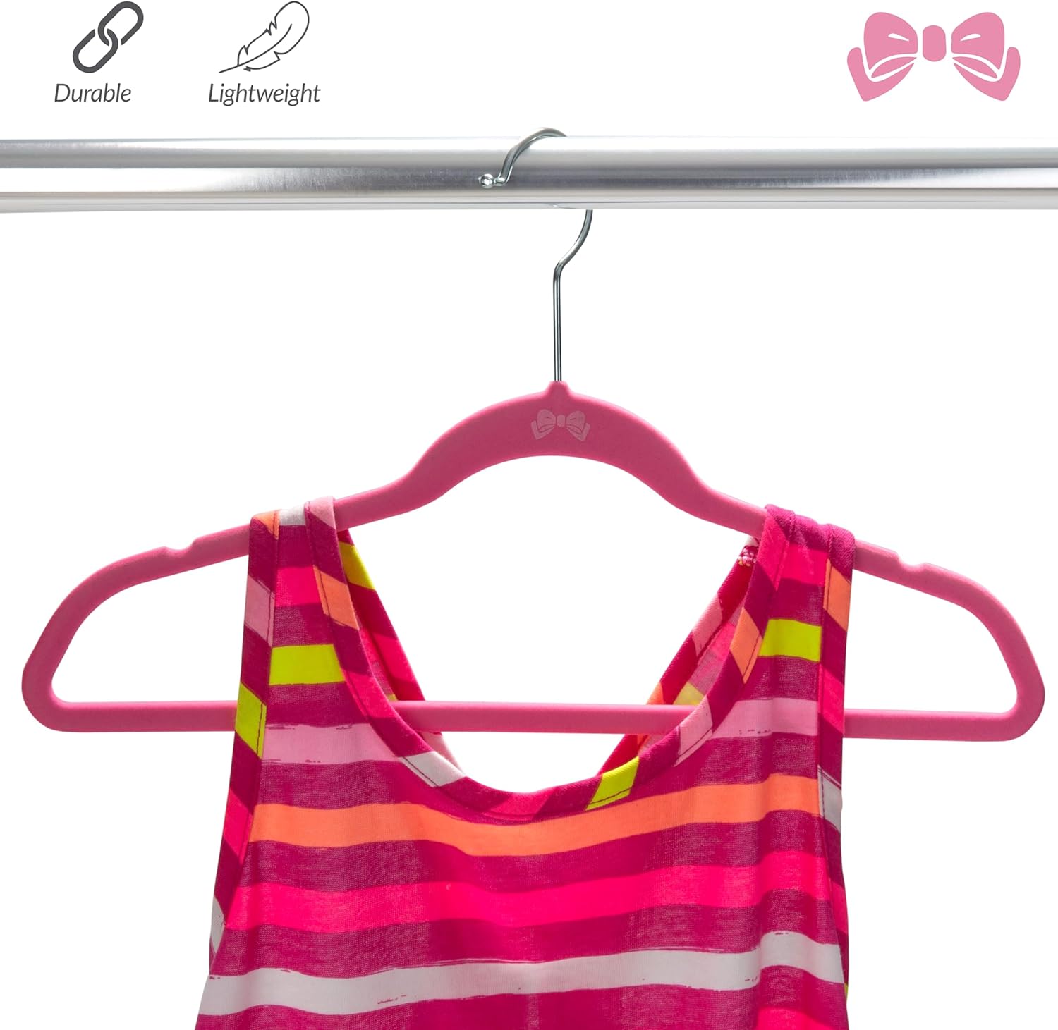 Kids Veet Hanrs | Slim | Non-Slip Design | Space Saving |