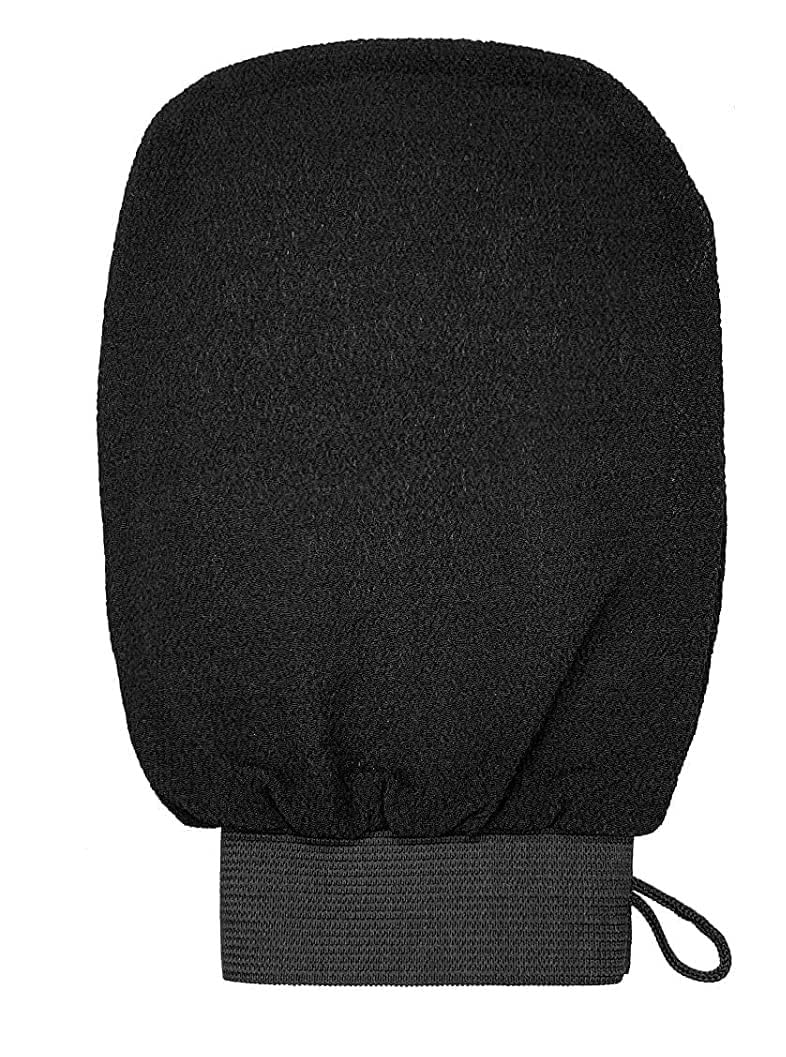 RKOMS SOAPS Exfoliating Glove For Dead Skin Body | Scrub Glove For Dead Skin Black pack of 1| Gentle on the Skin | Improves circulation stimulates | Sustainable, Unisex | Easy to Use-picture-35