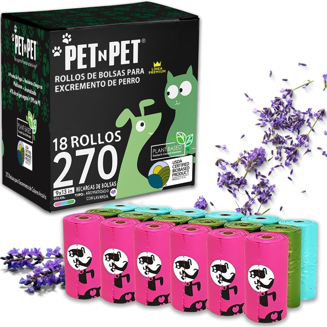 PET N PET Bolsas perfumadas con dispensador