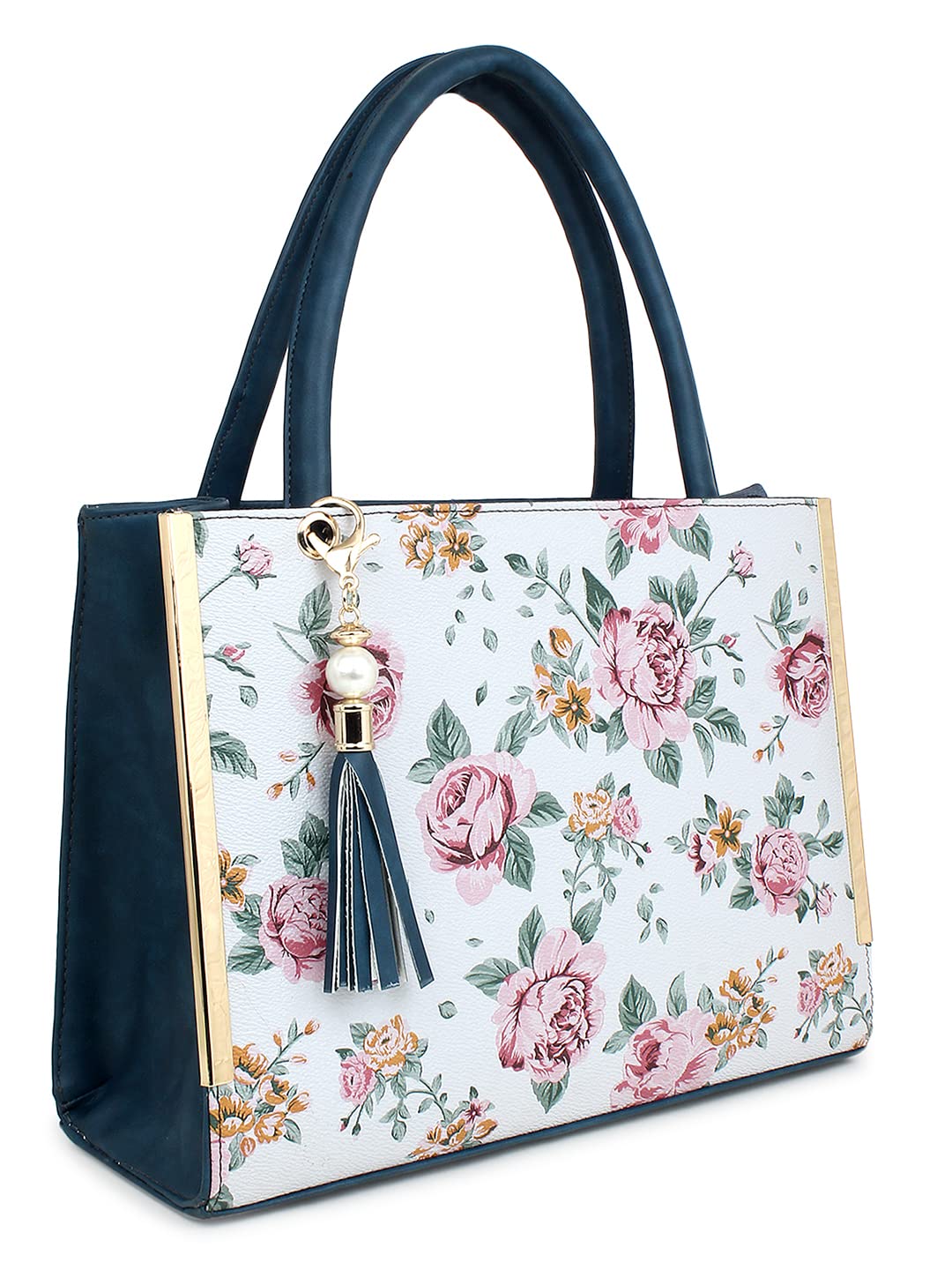 LEGAL BRIBEFloral Printed Handheld Bag