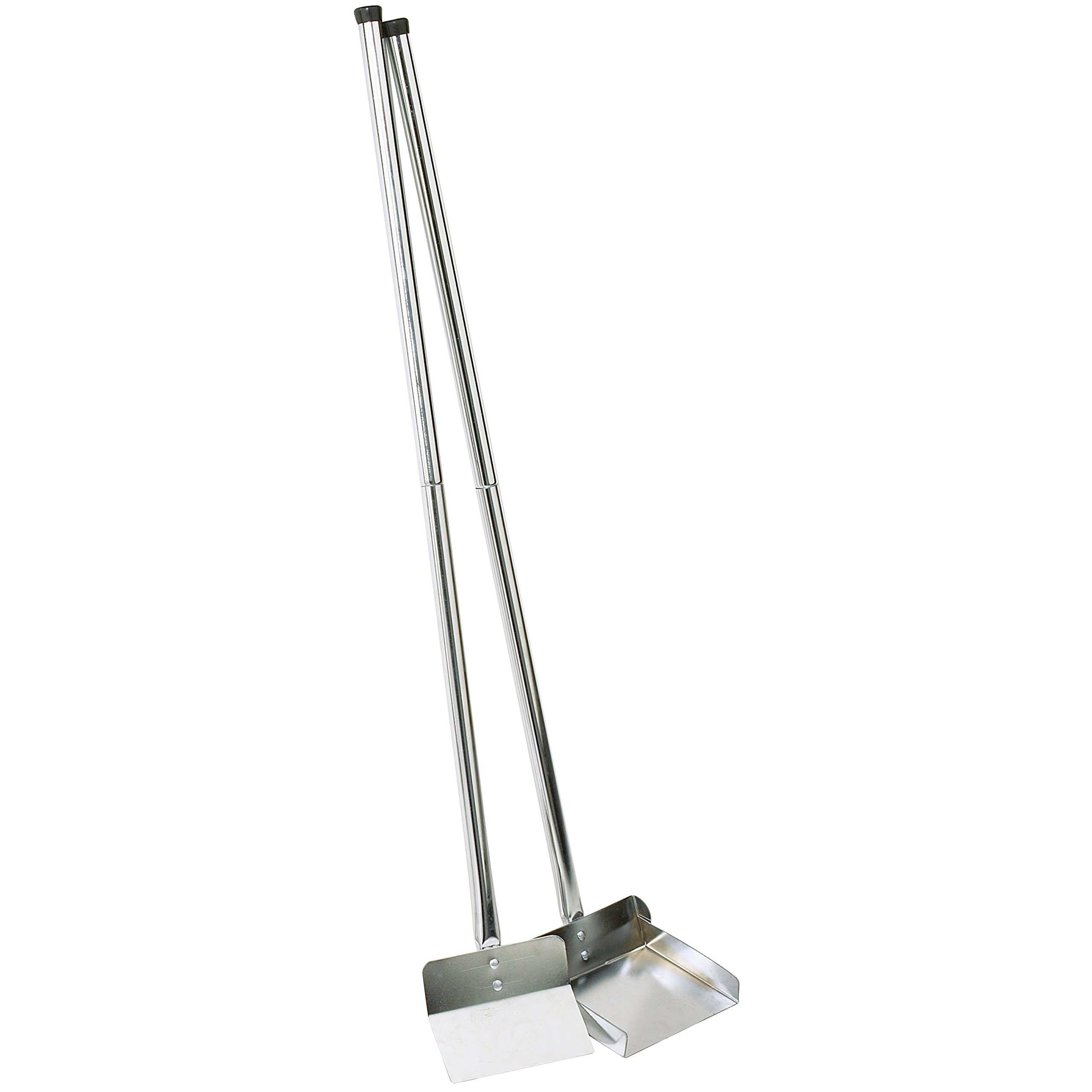 Clean Go Mascota rake-Style sanitarias Perro Caca, Pala, Acero Cromado