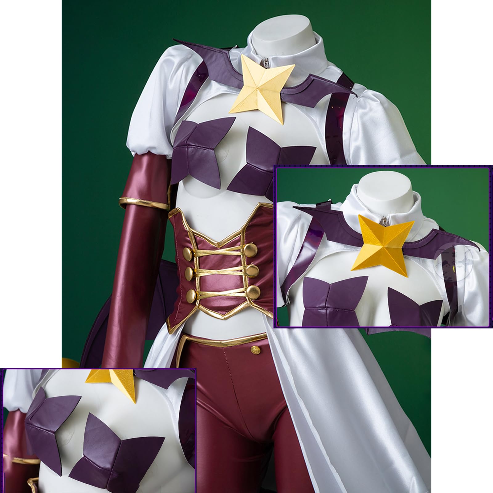 Amazon | [Acosdary] 柊うてな コスプレ衣装 ウィッグ付き 魔法の棒/靴