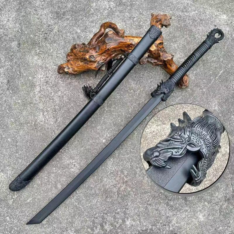 Miniatura 2 de Espada china Han espada larga de polipropileno con alta dureza Formación Samurai cuchillo entrenamiento espada práctica espada