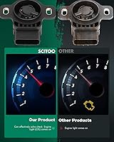 Vista 5 de SCITOO Conjunto de sensor de pedal de acelerador para Acura para MDX 2003 2004 2005 2006, para Acura para TL 2004 2005 2006 2007 2008 5S8776 APS147