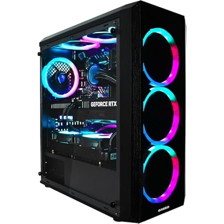 Greed&reg; MK2 Pro &ndash; High End Gaming PC &ndash; Intel Core i9 11900KF + Nvidia Geforce RTX 4070 12GB &ndash; Ultra Fast RGB Computer + 4K Raytracing Calculator with 5.3GHz &ndash; 32GB DDR4 RAM &ndash; 1TB SSD &ndash; WLAN + W11 Pro