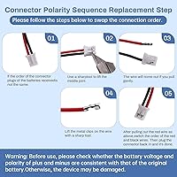 Vista 8 de Batería de iones de litio de 5200mAh 3.7v con 2.0Pin JST-PH JST 2.0/2P Plug Batería recargable Batería de litio 3.7 voltios para electrónica