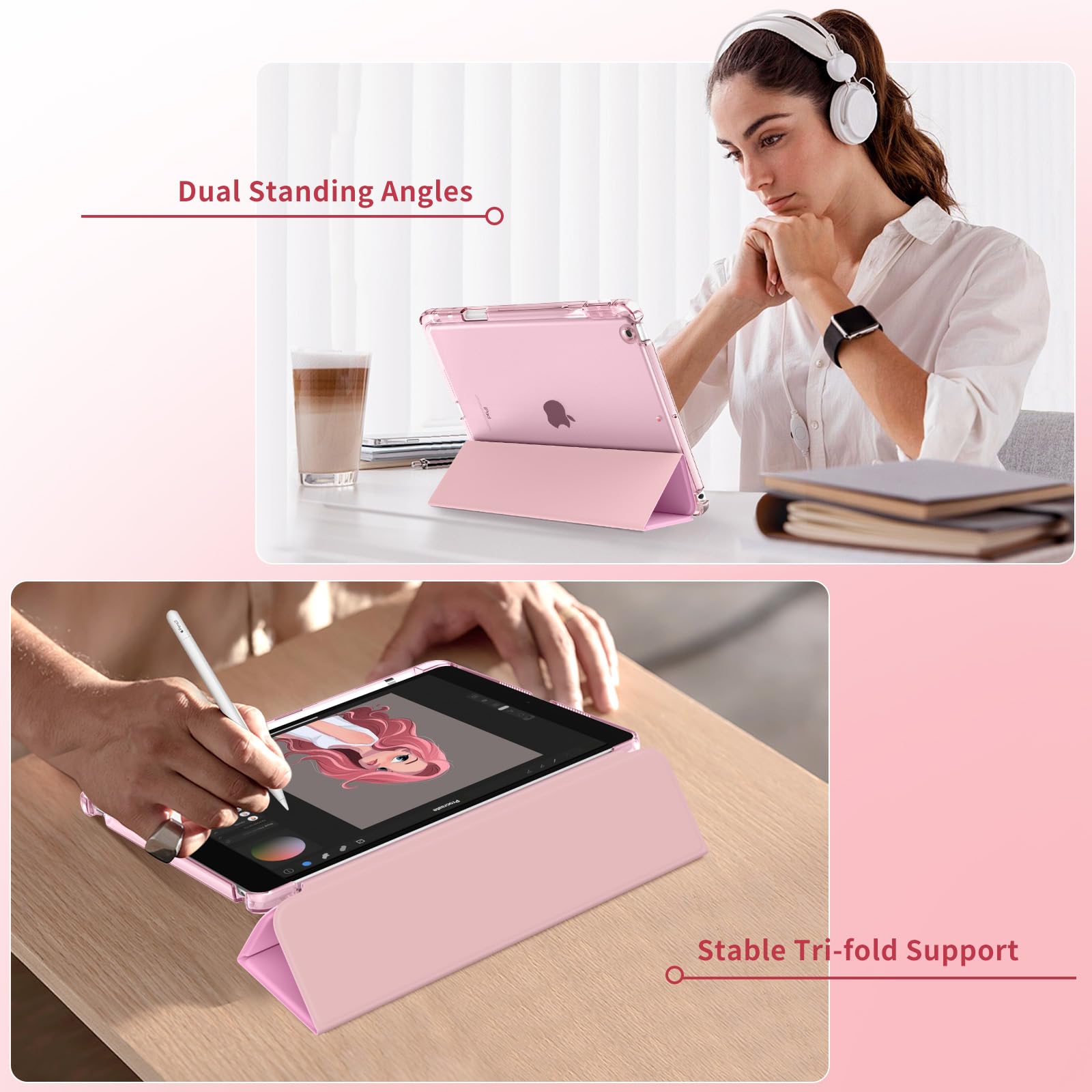 Amazon.co.jp: MoKo iPad 第9世代/第8世代/第7世代用ケース 10.2インチ