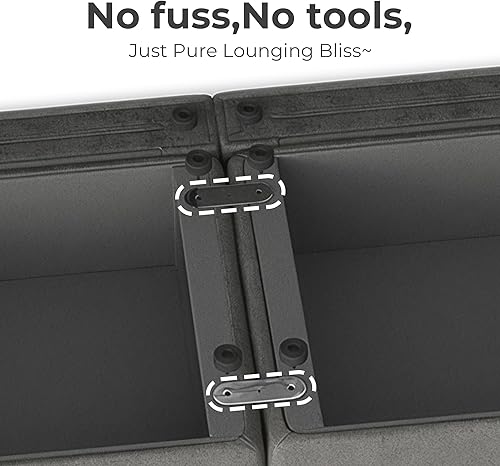 Miniatura 4 de CHITA Juego de Sofá Seccional Modular de Gran Tamaño, Sofá en Forma de L Certificado FSC con Chaise Reversible, Sofá Seccional Modular para Sala de