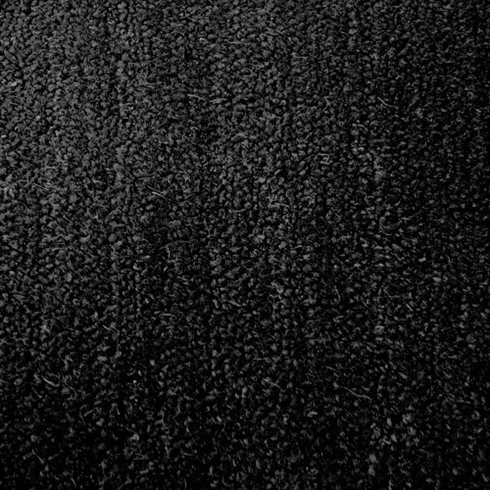 Tough Commercial Grade Coir Matting | Standard Sizes and Made To Measure (100cm x 150cm, Black)