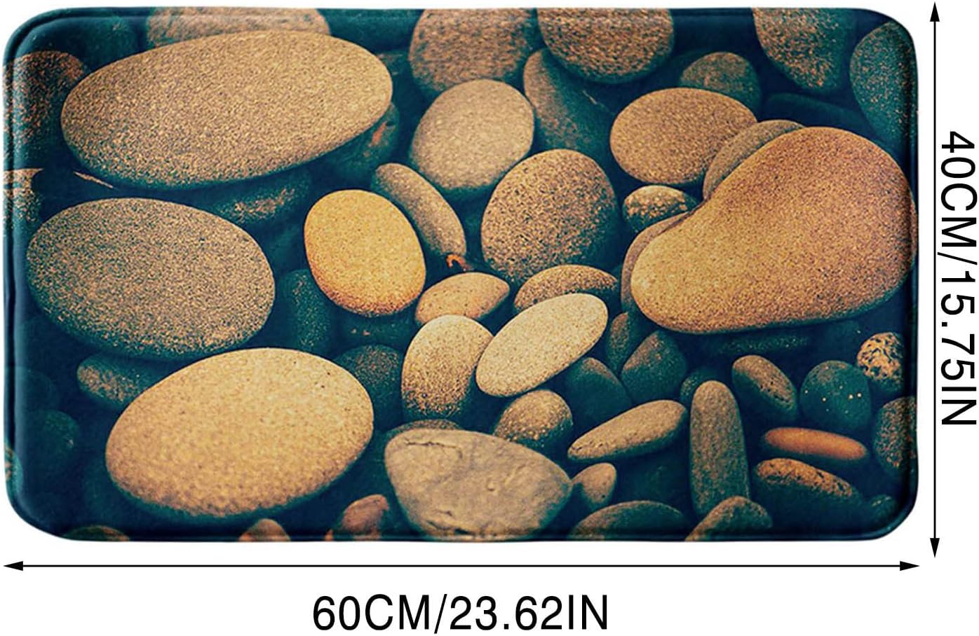 review QQtangYA Indoor Outdoor Carpet Porch Front Door Durable Door Mat Carpet Floor Mat 40x60cm Cream Colo Throw Blanket (C, One Size)