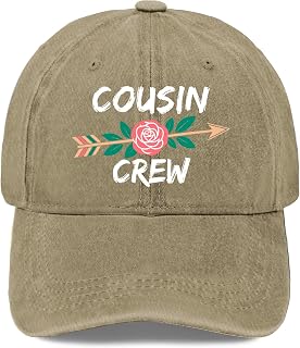 The Cousin Crew Baseball Cap Men Low Hats for Womens Breathable Cap Baseball Cap Men