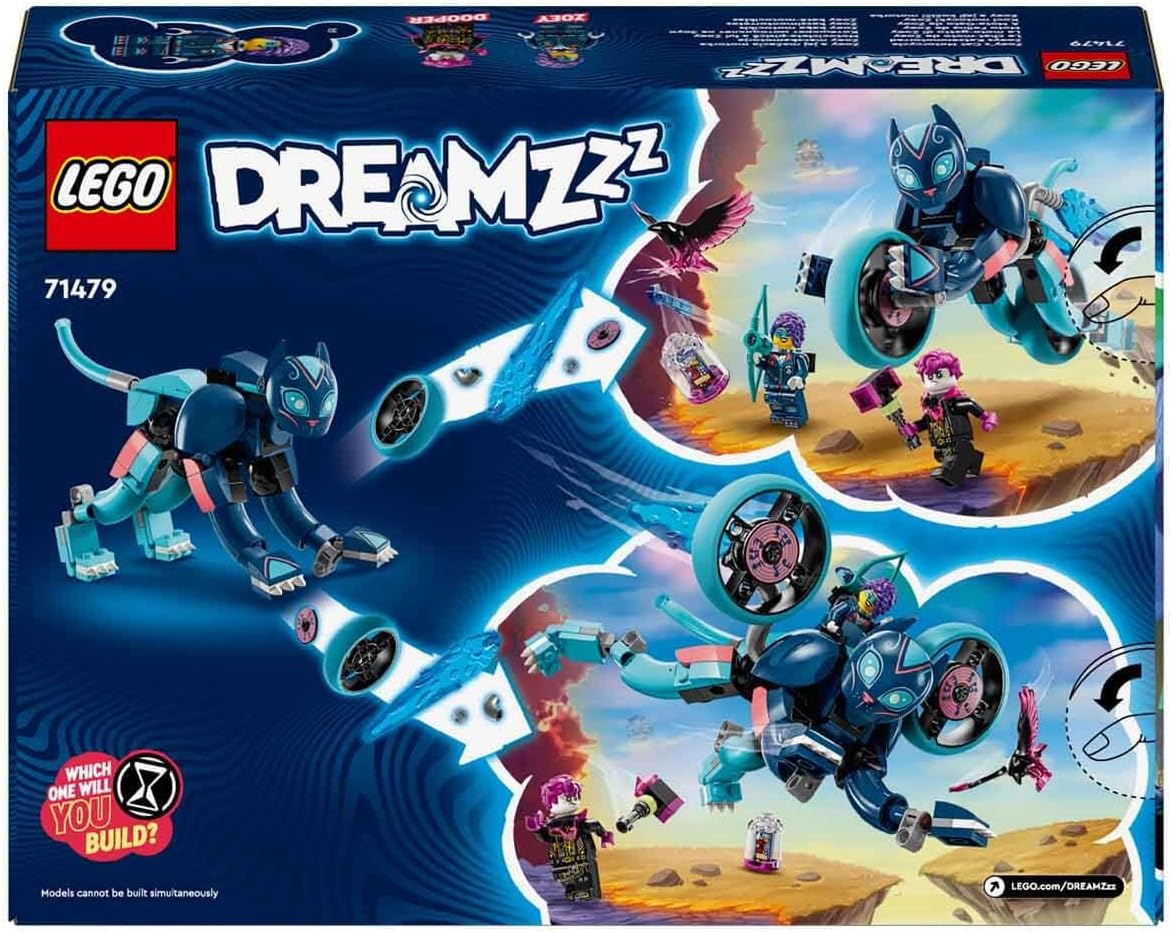 LEGO 71479 DREAMZzz Zoeys Katzenmotorrad,