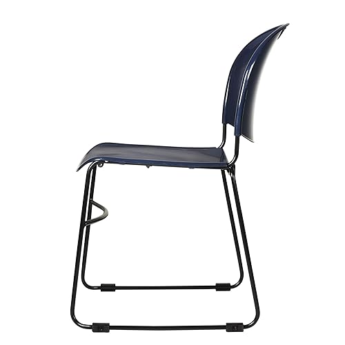 Miniatura 7 de OEF Furnishings Silla apilable de plástico, azul