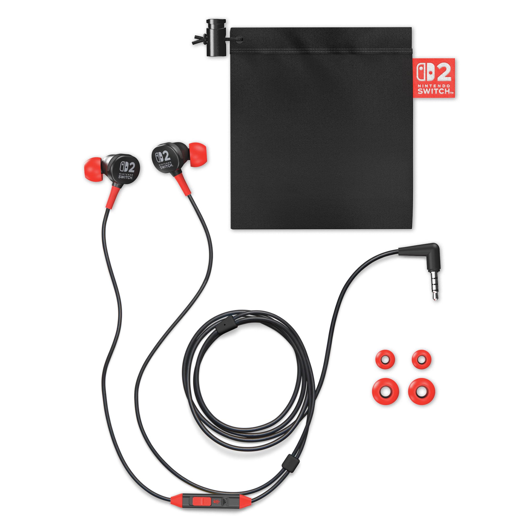 Amazon.co.jp: PowerA 有線イヤホン Nintendo Switch 2用 - ブラック