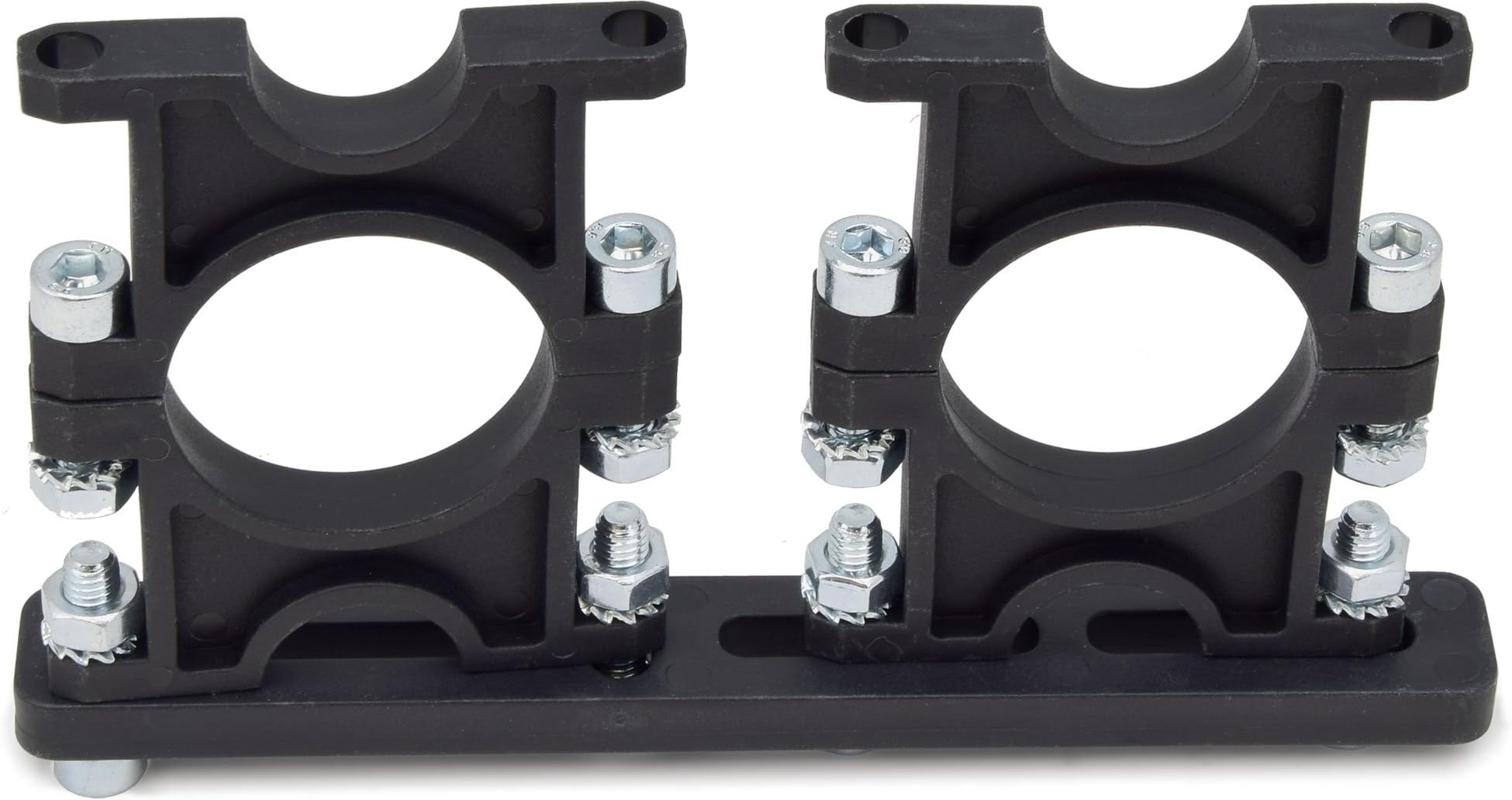 Satix universal multifeed adapter holder bracket for 2 x 23/40 mm LNB on satellite dish