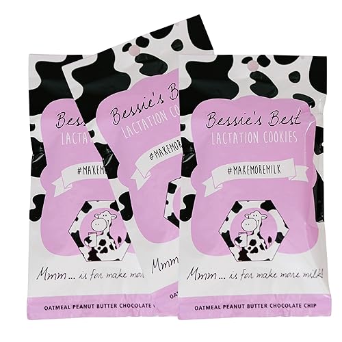 Miniatura 7 de Bessie's Best - Galletas de apoyo a la lactancia, galletas de lactancia con chispas de chocolate PB, bocadillos de lactancia y galletas de lactancia