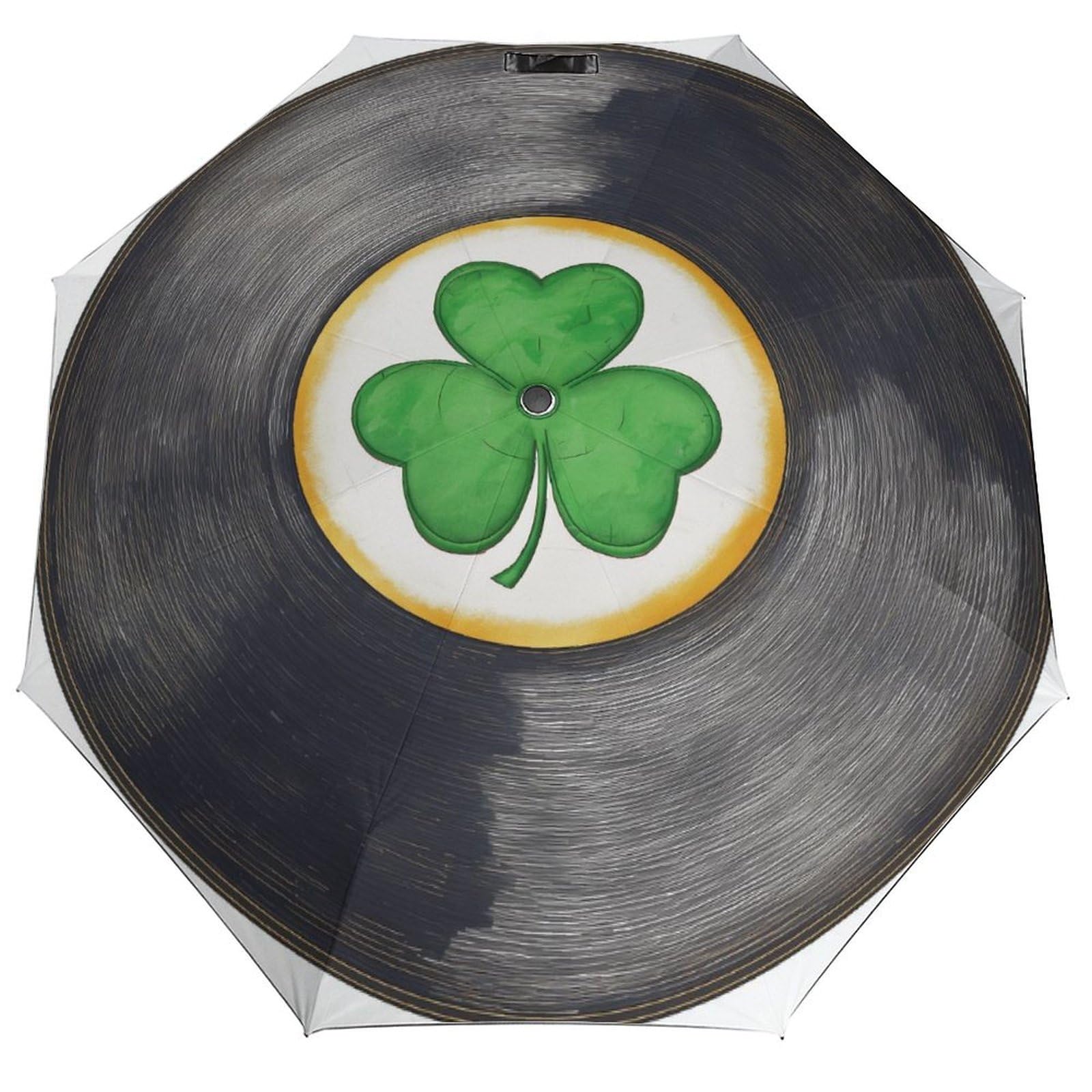 Disque vinyle parapluie trèfle ACEPrints le cadeau idéal pour mélomane - 8