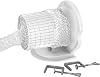 Browin 310090 Applicator for Smoking Nets Plastic White + Net 3 m