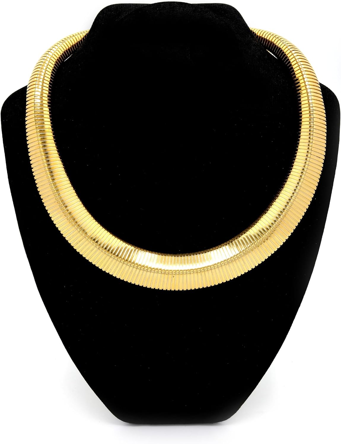 Marshal Necklace 18K Gold Plated Brass Omega Choker Necklace