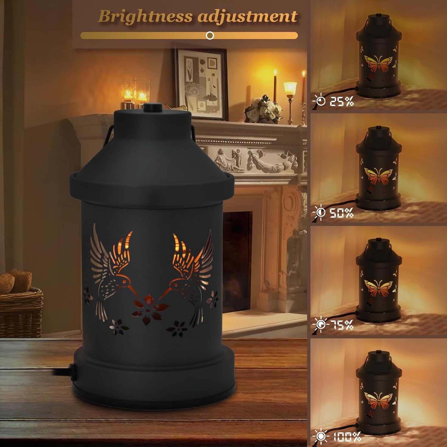 Hummingbird Candle Warmer Lamp Timer - Mothers Day Gifts for Mom, Birthday Gifts for Women, House Warming Gifts New Home Decor