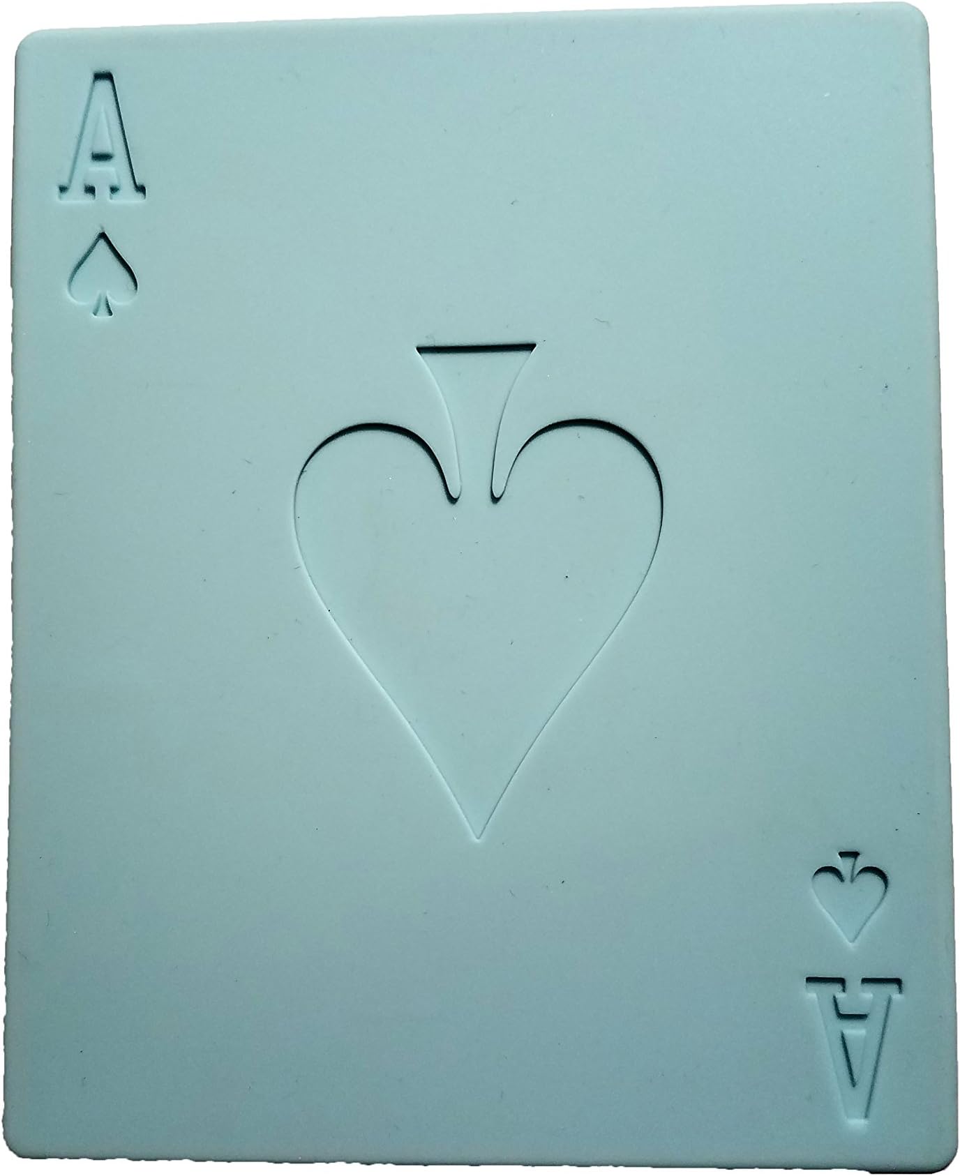 Ace Topped 4.5" x 3.5" Large Silicone Slab Box Jar Container (Ice Blue)