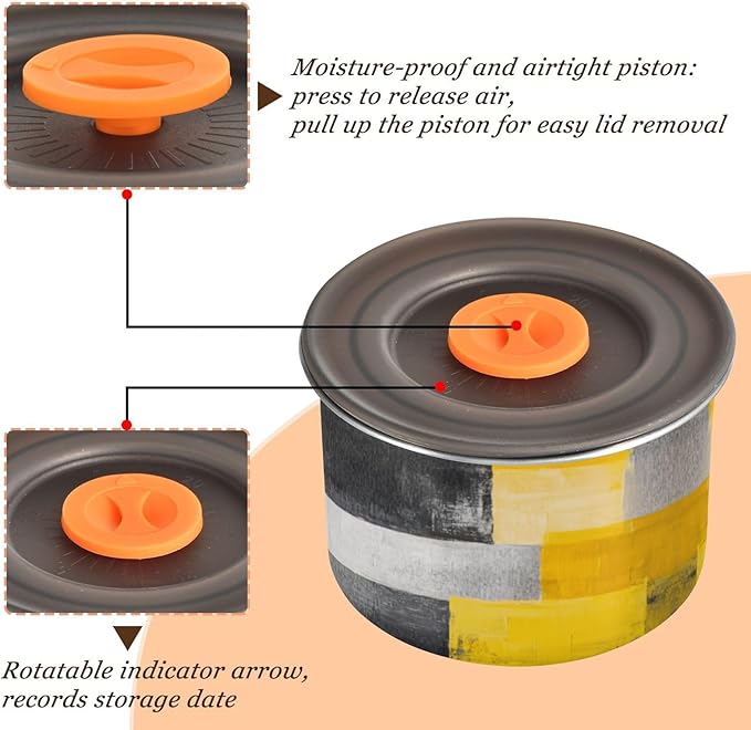 Contenedor de Almacenamiento de Acero Inoxidable con Tapa Hermética 500 ml miniatura 5