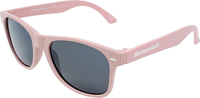 BioSunnies - Occhiali da sole ecologici, per uomo e donna, con lenti  polarizzate, biodegradabili Rosa corallo. ML : Amazon.it: Abbigliamento