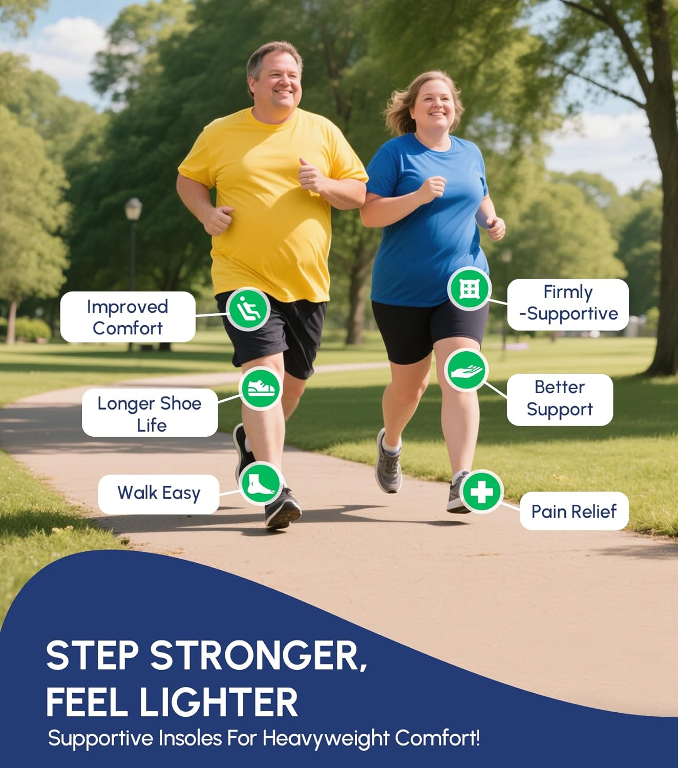 Plantar Fasciitis Insoles for Men Women,High Arch Support for Pain Relief,Shoe Inserts Orthotic for Flat Feet,Work Boot Insoles for Shock Absorbing Inserts (Fit for Standing All Day) G-S - Image 7