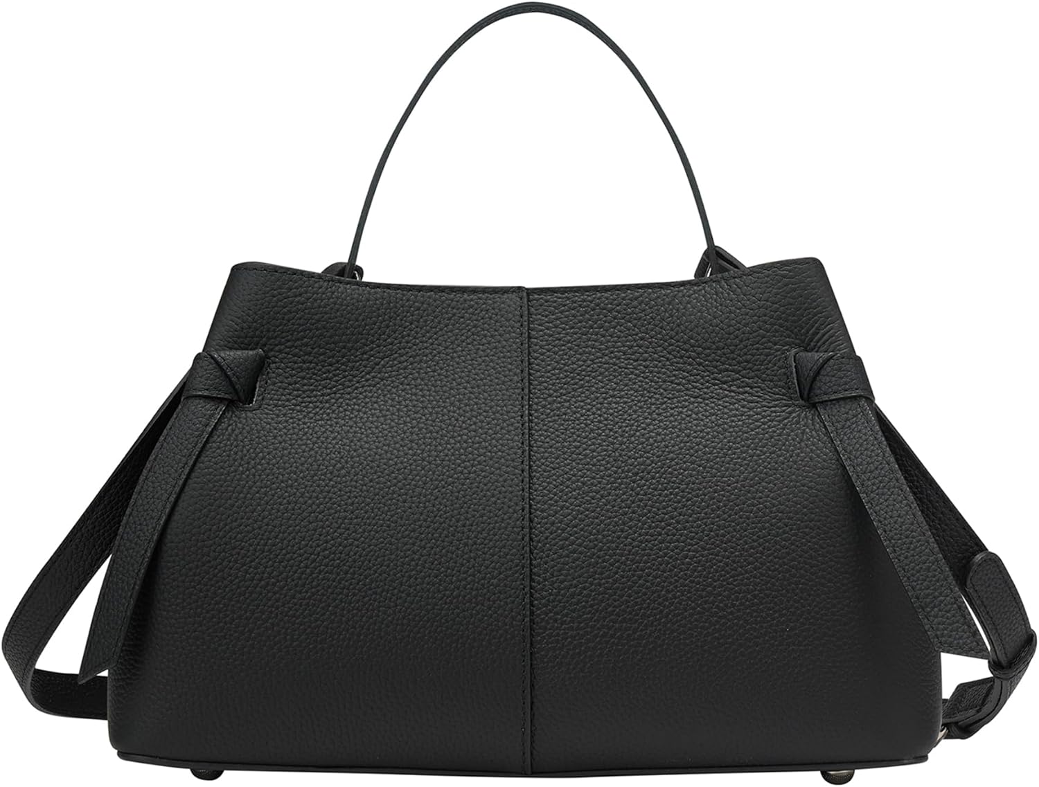 CHUNLI Designer Genuine Leather Crossbody Handbags for Women - Top Handle Satchel Purse - Work Tote Bag with Adjustable Strap - Image 4