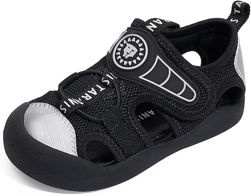 TARANIS Boys Girls Outdoor Sport Sandals Closed Toe Water Beach Hiking Lightweight Athletic Summer Shoes