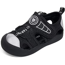 TARANIS Boys Girls Outdoor Sport Sandals Closed Toe Water Beach Hiking Lightweight Athletic Summer Shoes