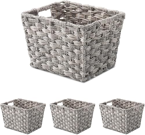 Miniatura 6 de Whitmor Bolso pequeño Split Rattique Gray Wash