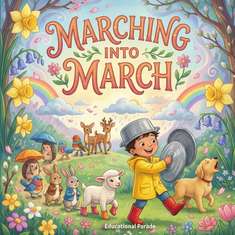 Marching into March: Children's Book for March - The Ultimate Children’s Guide to March: Exploring Seasons, Science, St. Patrick’s Day, Women’s ... and Springtime Fun (Holiday Books For kids)