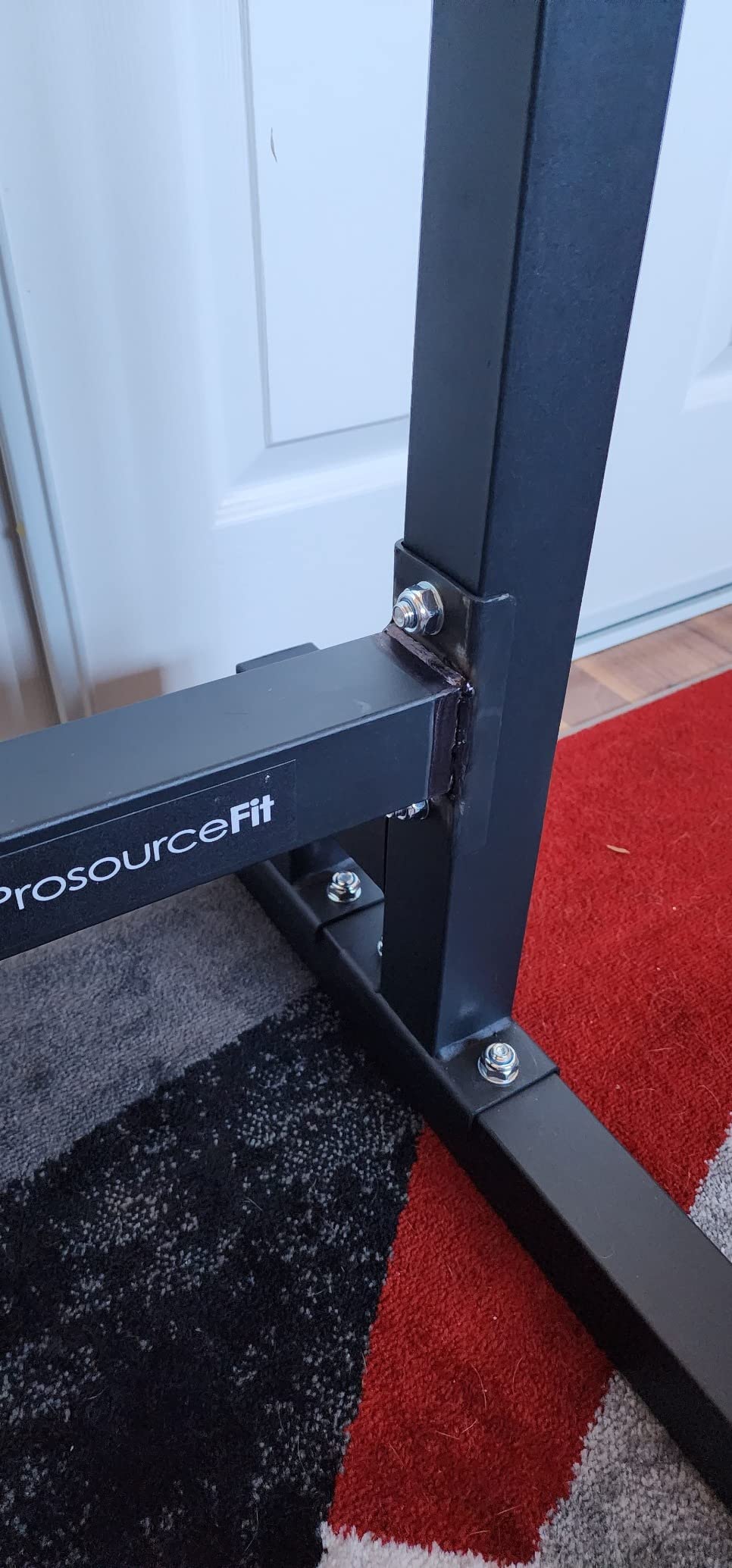 10/mo Finance ProsourceFit Dip Stand Station, Heavy Duty Adjustable Height Upper Body