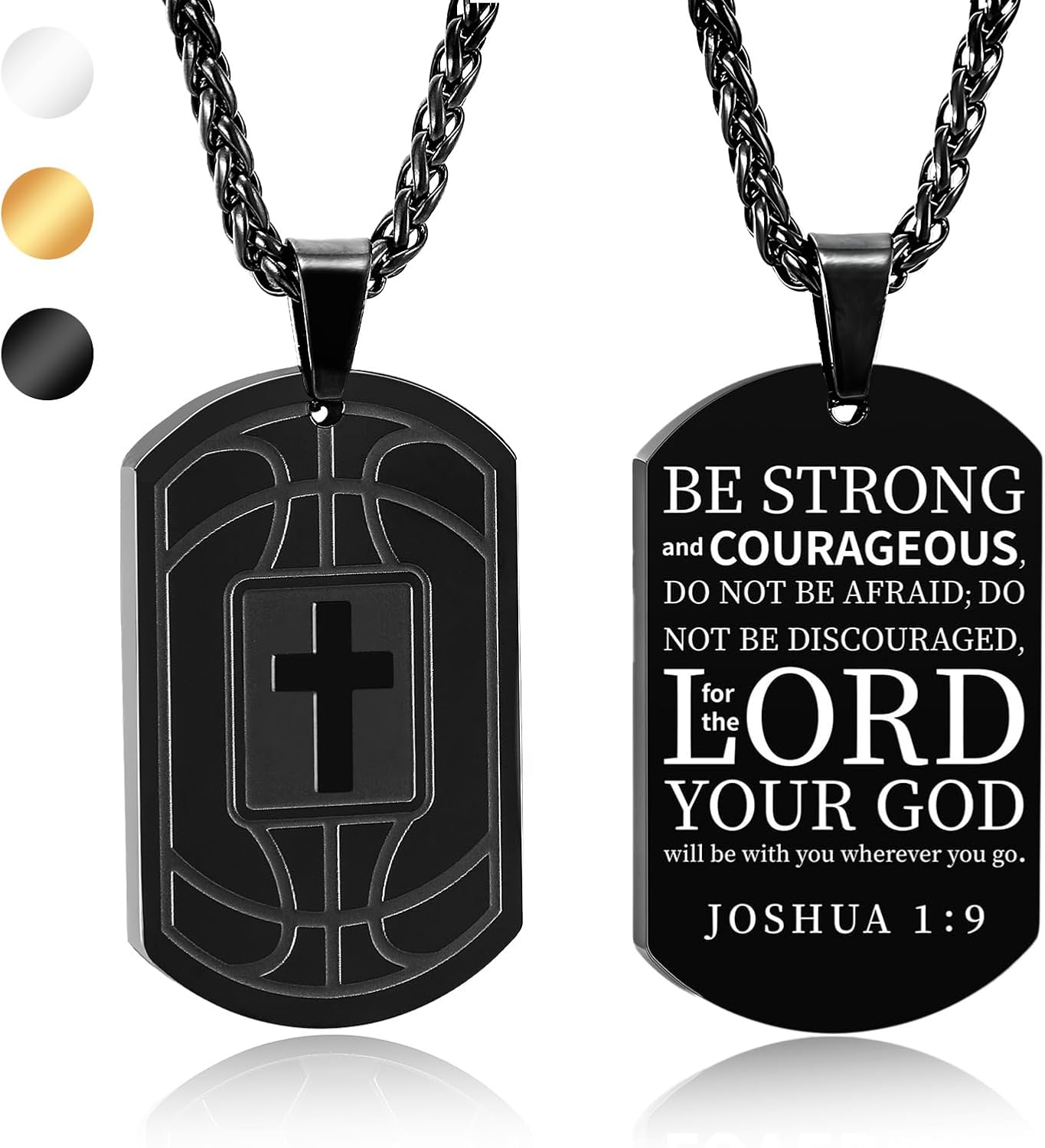 Basketball Bible Verse Cross Necklace for Men Botswana Ubuy