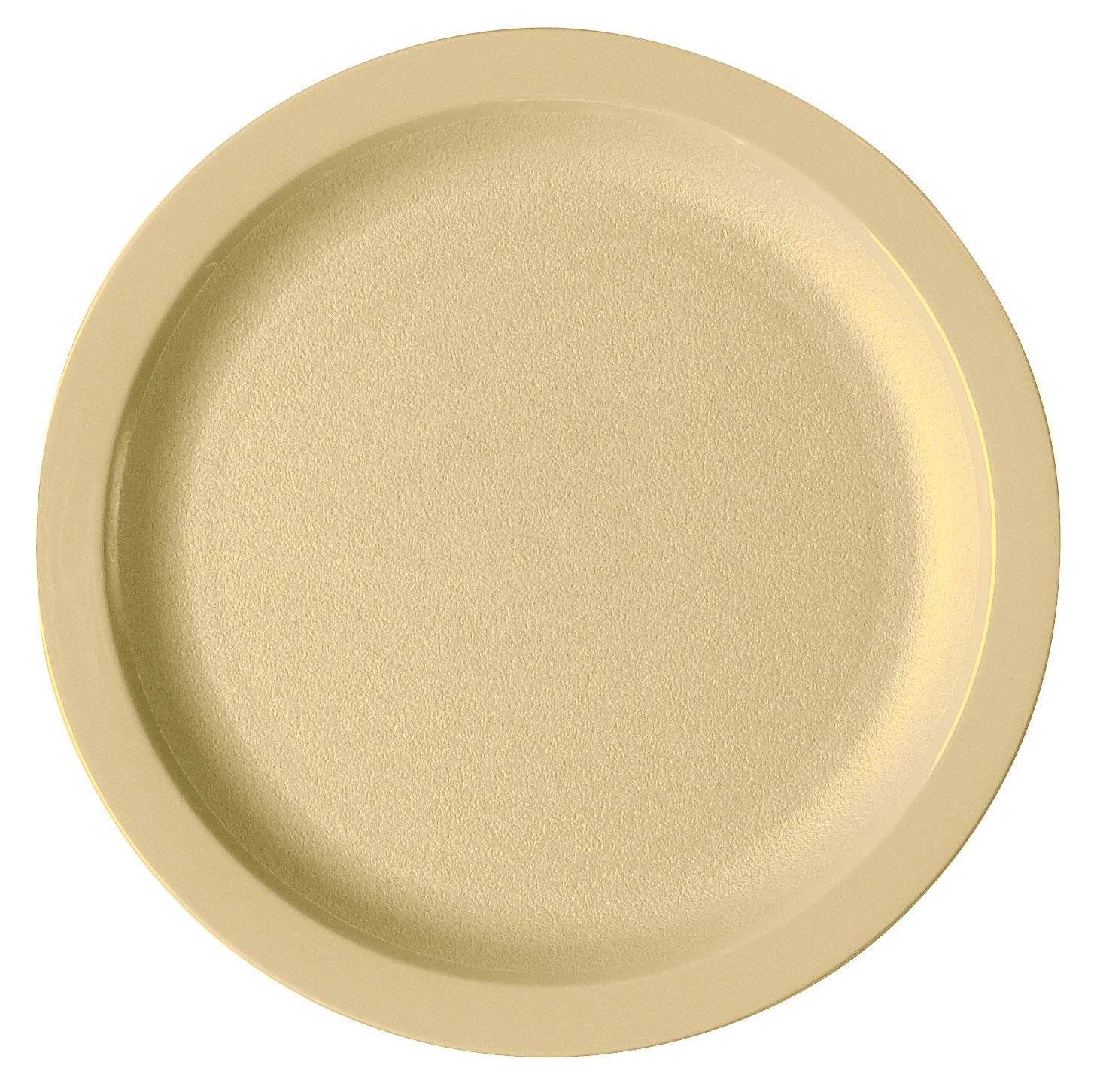Cambro 825CWNR133 Dinnerware Plate Narrow Rim 8 1/4" Beige Case of 48