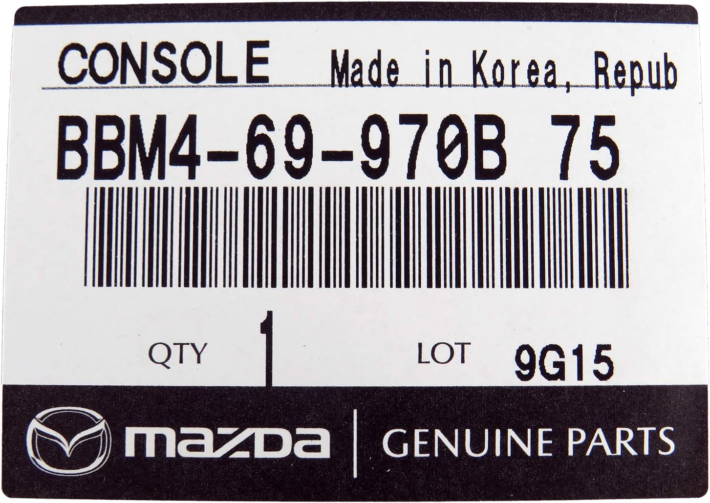 Mazda New Genuine OEM 2010-2013 3 Overhead Console Map Lamp Light