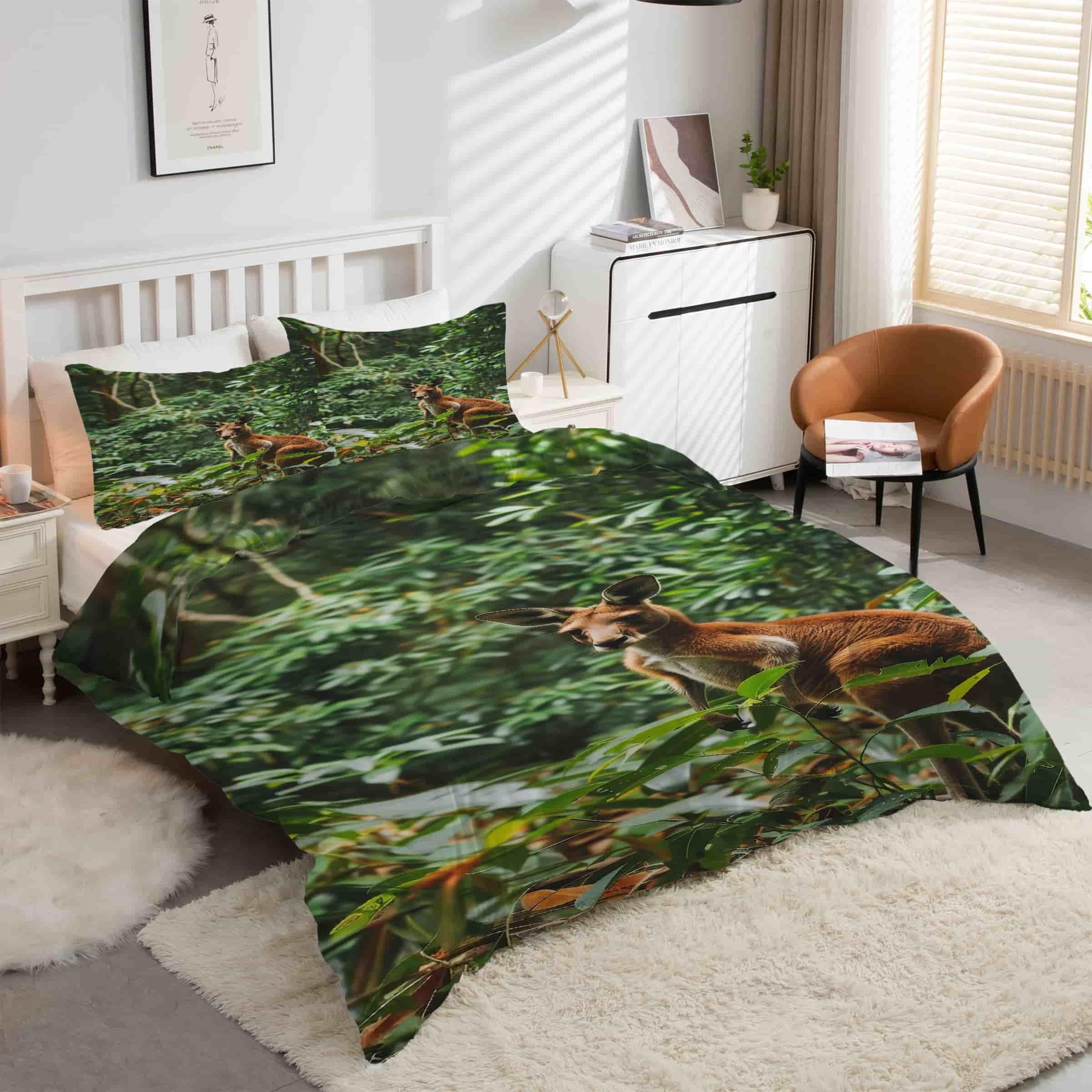 Housse couette 90x190 kangourou et ensemble literie microfibre